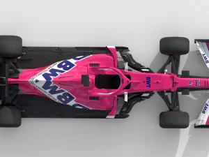 F1 racing point rp20 3D Model