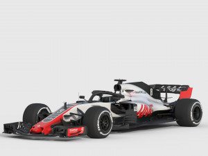 F1 haas vf-20 2020 3D Model