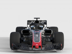 F1 haas vf-20 2020 3D Model