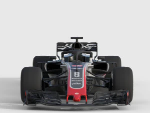 F1 haas vf-20 2020 3D Model