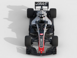 F1 haas vf-20 2020 3D Model