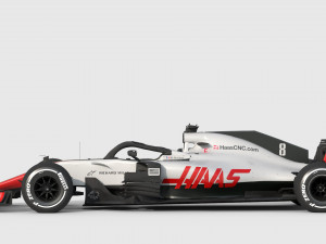 F1 haas vf-20 2020 3D Model