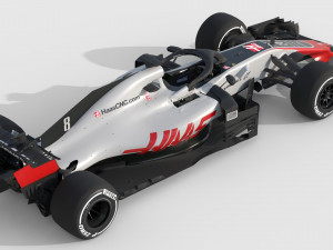 F1 haas vf-20 2020 3D Model