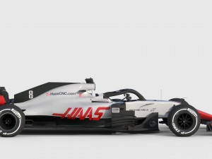 F1 haas vf-20 2020 3D Model