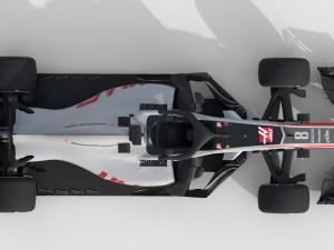 F1 haas vf-20 2020 3D Model