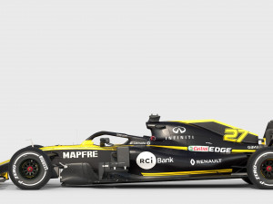 F1 renault rs20 2020 3D 模型