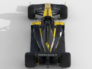 F1 renault rs20 2020 3D 模型