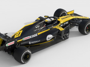 F1 renault rs20 2020 3D 模型
