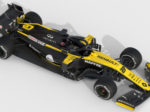 F1 renault rs20 2020 3D 模型