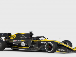 F1 renault rs20 2020 3D 模型