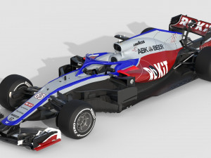 F1 williams fw-43 2020 Modelo 3D