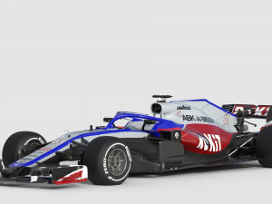 F1 williams fw-43 2020 Modelo 3D