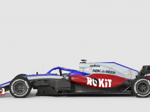 F1 williams fw-43 2020 Modelo 3D