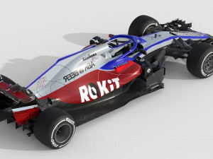 F1 williams fw-43 2020 Modelo 3D