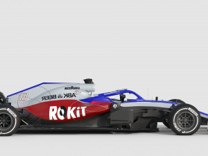 F1 williams fw-43 2020 Modelo 3D