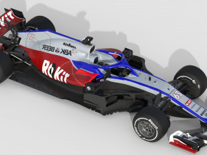 F1 williams fw-43 2020 Modelo 3D