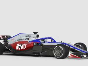 F1 williams fw-43 2020 Modelo 3D