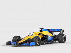 F1 mclaren mcl35 2020 Modello 3D