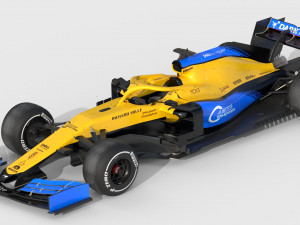 F1 mclaren mcl35 2020 Modello 3D
