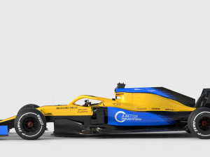 F1 mclaren mcl35 2020 Modello 3D