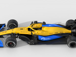 F1 mclaren mcl35 2020 Modello 3D