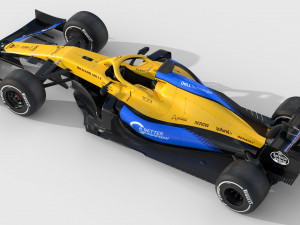 F1 mclaren mcl35 2020 Modello 3D