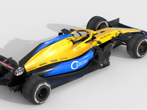 F1 mclaren mcl35 2020 Modello 3D