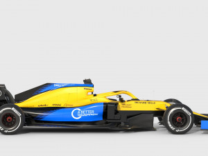 F1 mclaren mcl35 2020 Modello 3D
