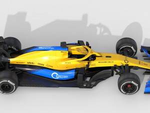 F1 mclaren mcl35 2020 Modello 3D