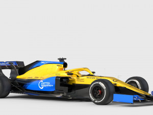 F1 mclaren mcl35 2020 Modello 3D