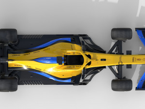 F1 mclaren mcl35 2020 Modello 3D