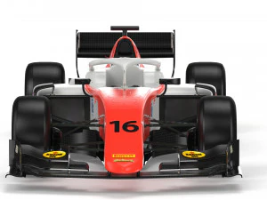 f2 mp motorsport 2019 3D Model