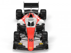 f2 mp motorsport 2019 3D 模型