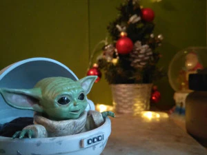 Baby-Yoda-Skulptur f&uuml;r 3D-Druck 3D Modell