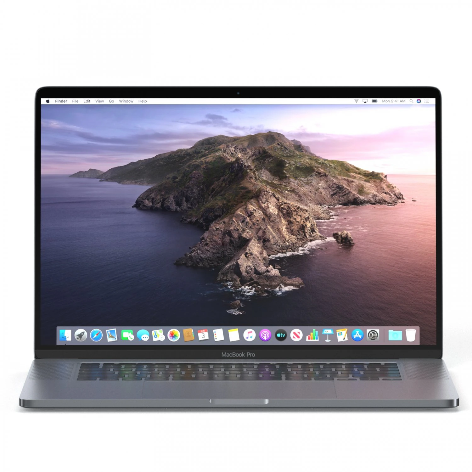 apple macbook pro 16 3D Model .c4d .max .obj .3ds .fbx .stl .blend 