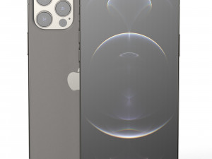 apple iphone 12 pro - element 3d 3D 모델