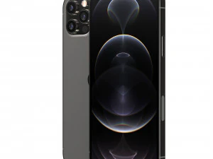 apple iphone 12 pro - element 3d 3D Model