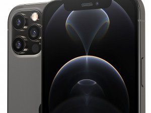 apple iphone 12 pro - element 3d 3D 모델