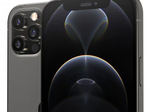 apple iphone 12 pro - element 3d 3D Model