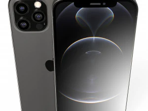 apple iphone 12 pro - element 3d 3D Model