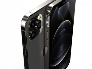 apple iphone 12 pro - element 3d 3D 모델