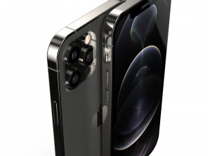 apple iphone 12 pro - element 3d 3D Model