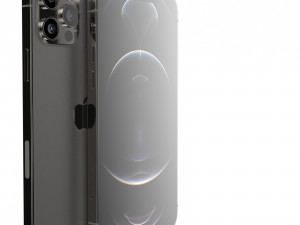 apple iphone 12 pro - element 3d 3D Model
