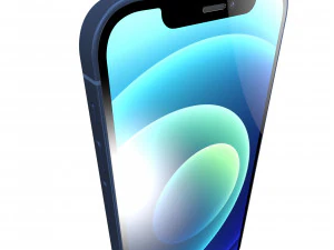 apel iphone 12 - elemen 3d Model 3D