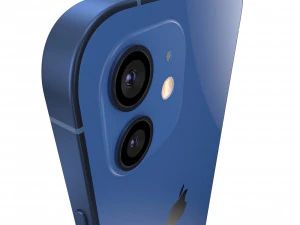 apel iphone 12 - elemen 3d Model 3D