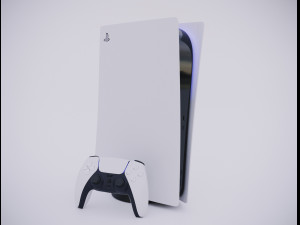 sony playstation 5 - element 3d 3D-Modell