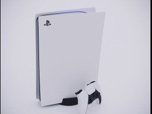 sony playstation 5 - element 3d 3D-Modell