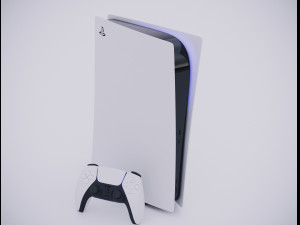 sony playstation 5 - element 3d 3D-Modell