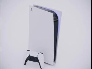 sony playstation 5 - element 3d 3D Model