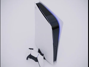 sony playstation 5 - element 3d 3D Model